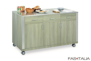 Mobile buffet su ruote 150 cm